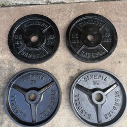 35lb Olympic weightlifting 🏋️ plates ($1 per pound)