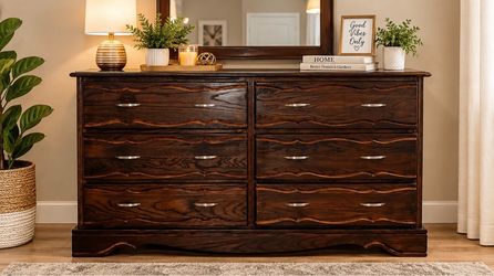 6 Drawer dresser