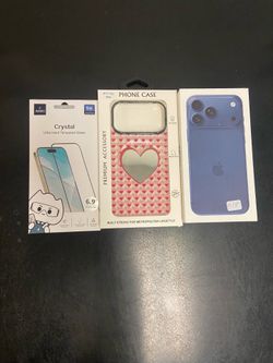 iPhone 17 Pro Max with Case and Screen Protector