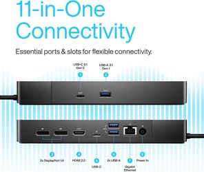Dell thunderbolt DW19s 11-in-1 USB-C Docking Station