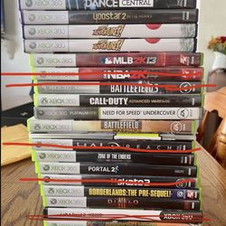 Xbox 360 Games $10 Each Let Me Know