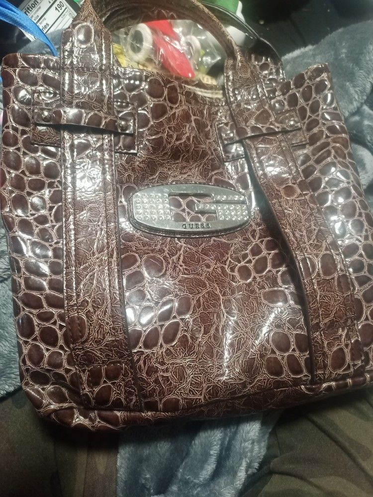 Guess Snake Skin Purse