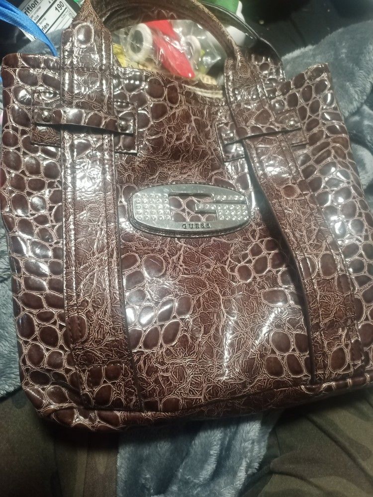 Guess Snake Skin Purse 