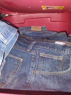 Mens jeans and short