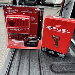 Milwaukee M18 FUEL Impact + Charger + M18 XC5.0 Battery