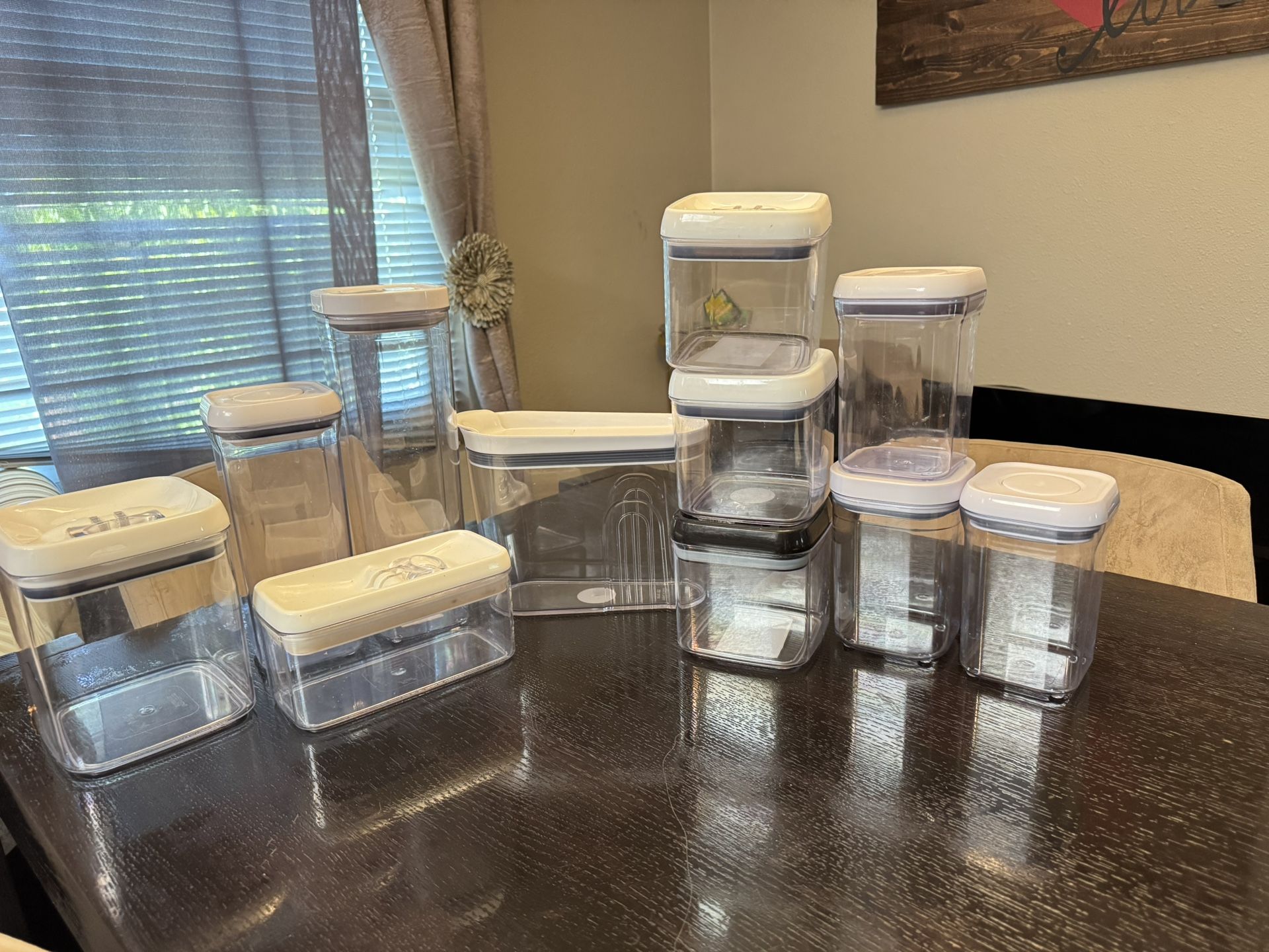 11 Different Sizes Air Tight Storage Containers