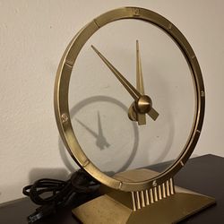 Vintage Jefferson Golden Hour Electric Clock 580-101
