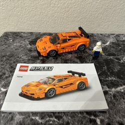 LEGO SPEED CHAMPIONS: McLaren Solus GT & McLaren F1 LM (76918)