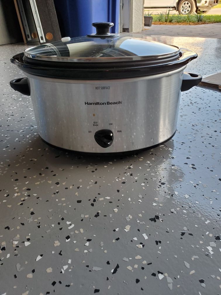 Hamilton Beach 6 quart crock pot