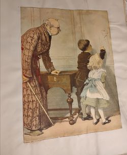 Chromolithographs from "The Graphic" England, 1877