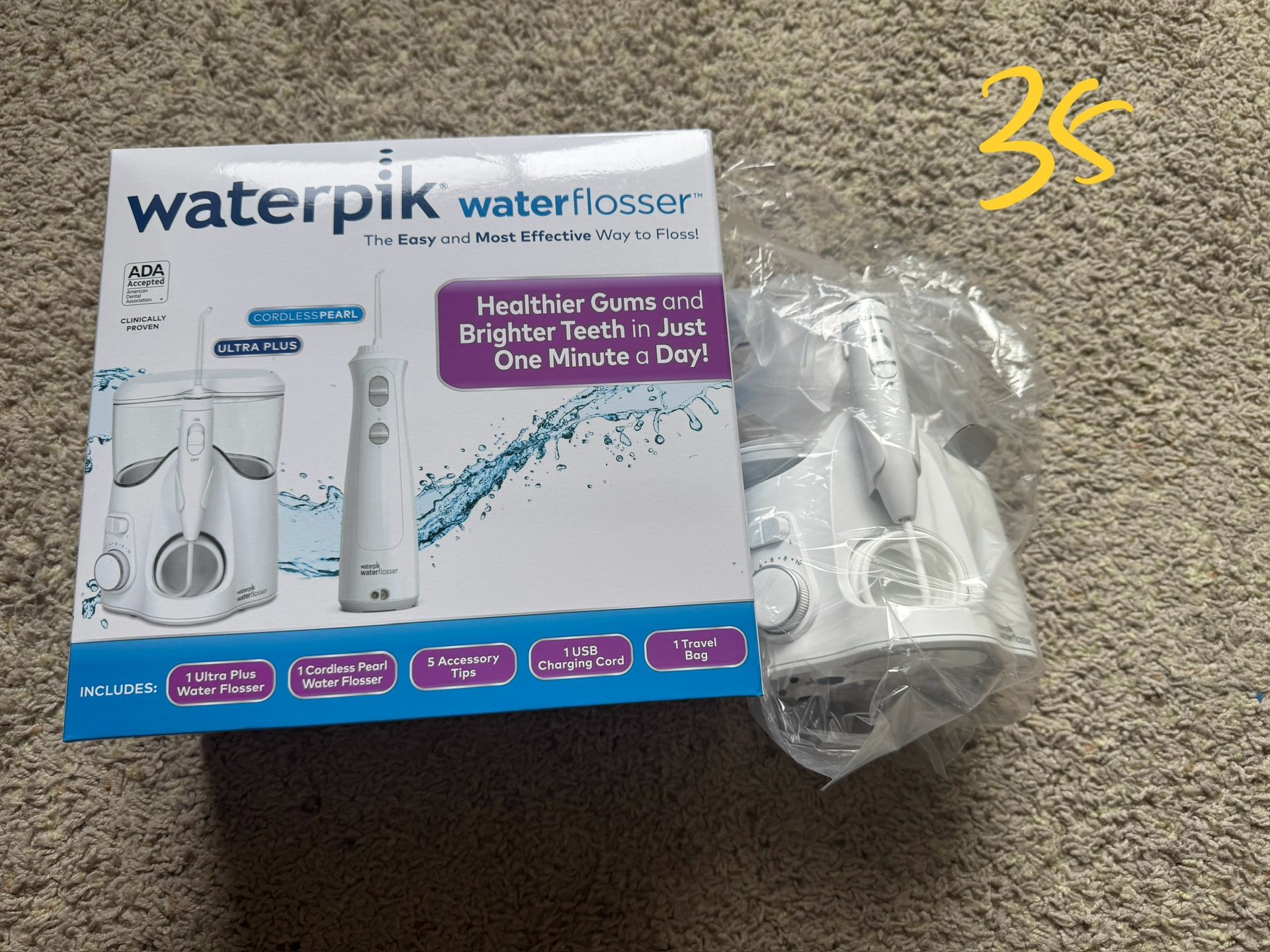Brand new Waterpik waterflosser