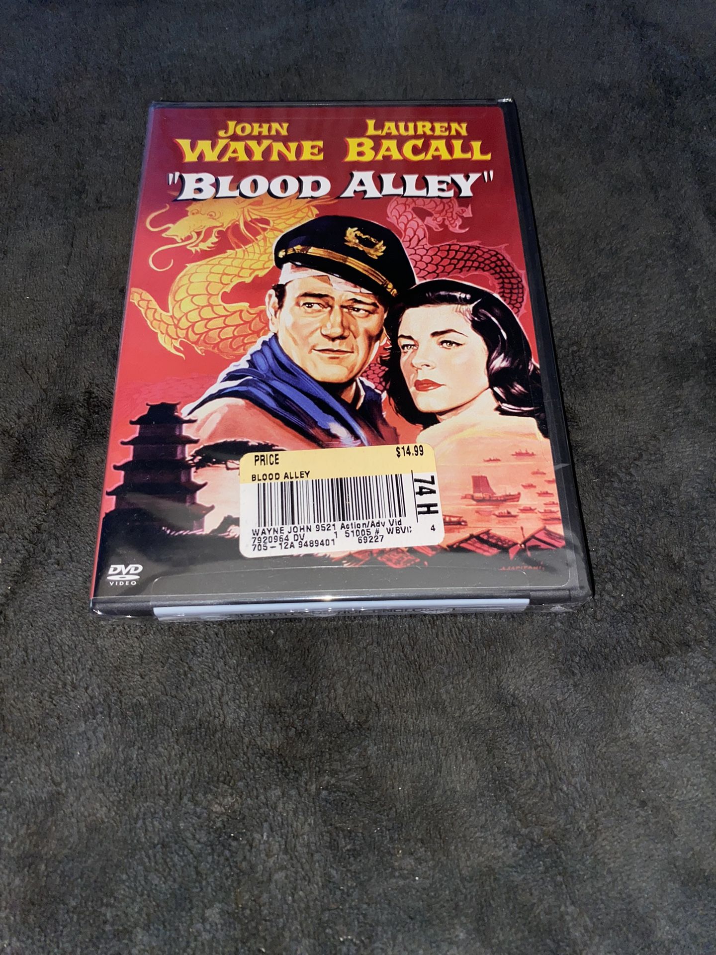 Blood Alley DVD. New.