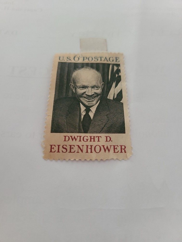 DWIGHT D. EISENHOWER  STAMP 