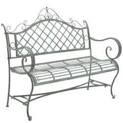 Antique Teal/Green Bench 