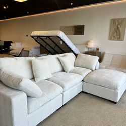 Modular Cloud Sofa Set For Living Room — NEW WITH WARRANTY⭐️