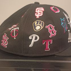 MLB All Teams Logos Cap