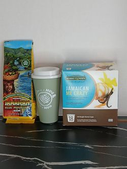 Jamaican Coffee Combo w/ free Travel Mug