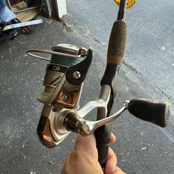 Daiwa Reel And Lightweight Rod Fishing 