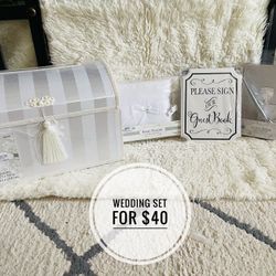 Unopened & Unused Wedding Accessories