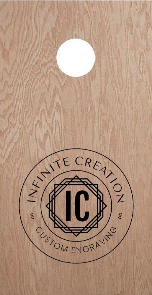Laser Engraved Cornhole Boards