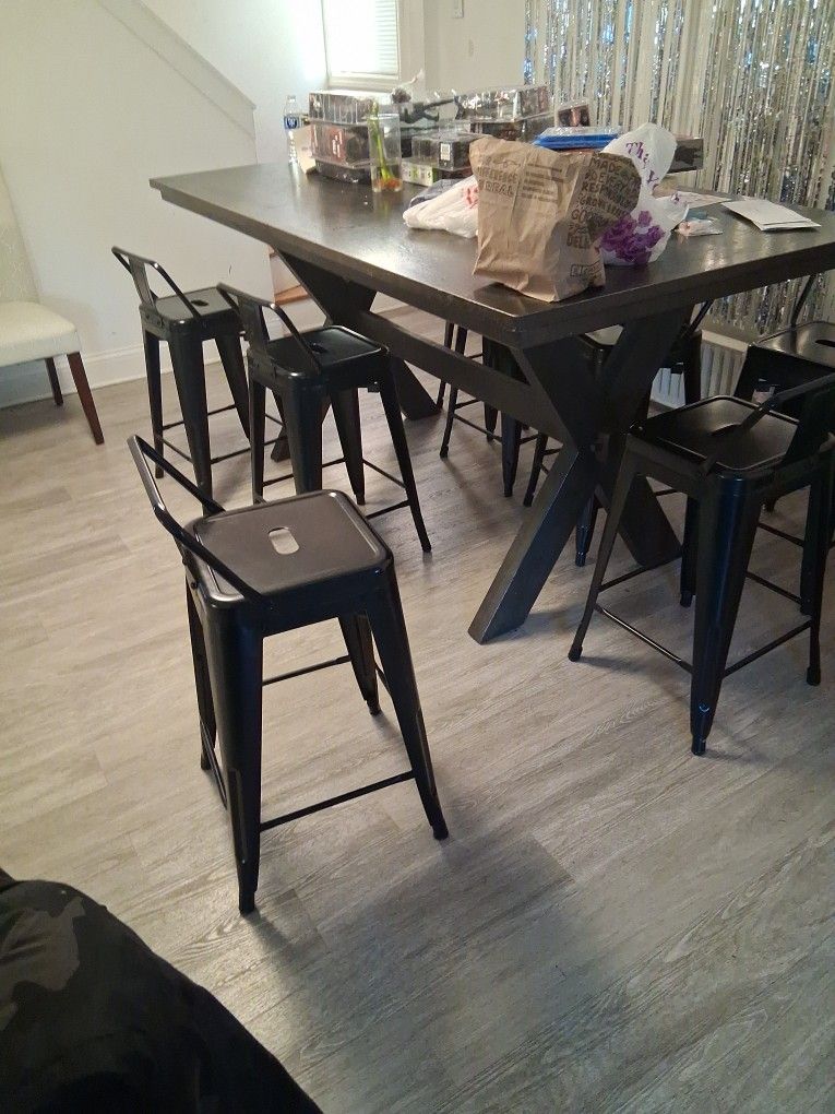 6 Chair Kitchen Table Brand New