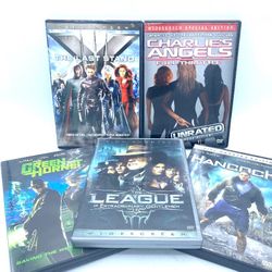 Superhero Movies DVDs Bundle LOT 5 Movies with Original Case