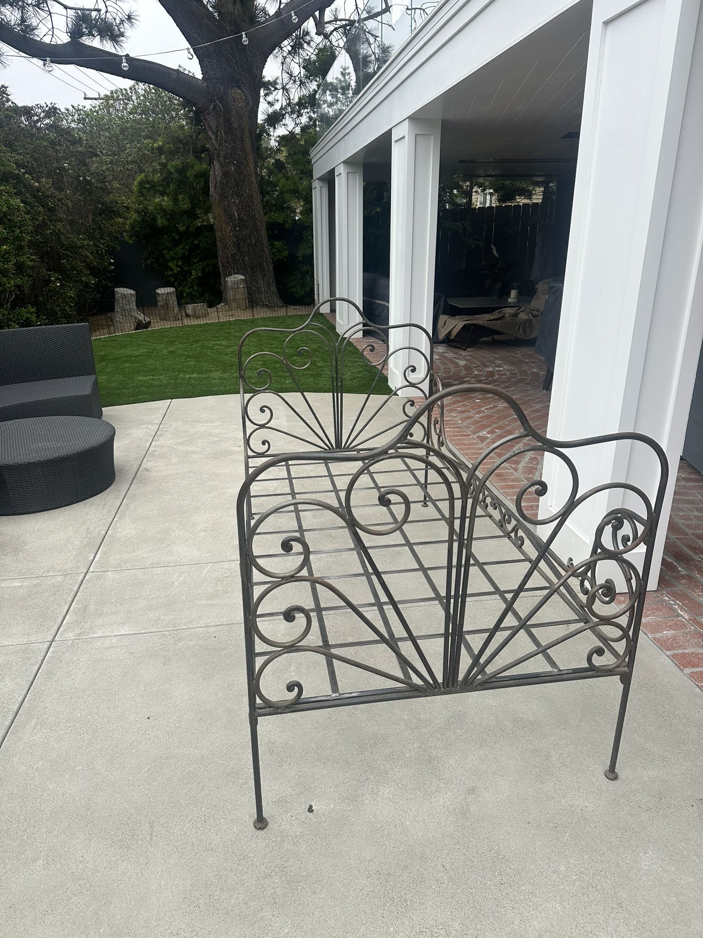Twin Bed Iron Frame