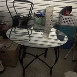 Glass Dinner Table