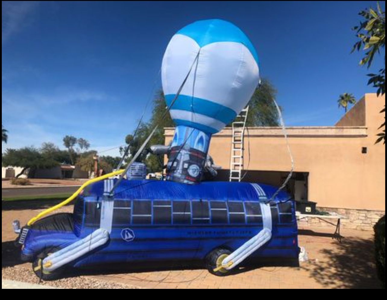 Fortnite’s Inflatable Battle Bus