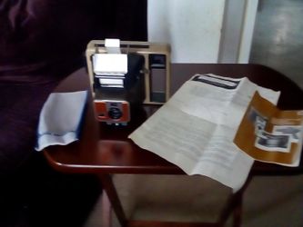 Vintage Kodak instant 2 close up camera and accessories in box