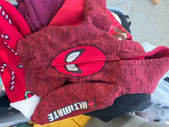 Spider-Man warm jacket 4t/ camo rain jacket jacket 3/4yrs