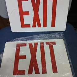 New LED  EXIT SIGN 