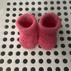 Crochet Baby Shoes 