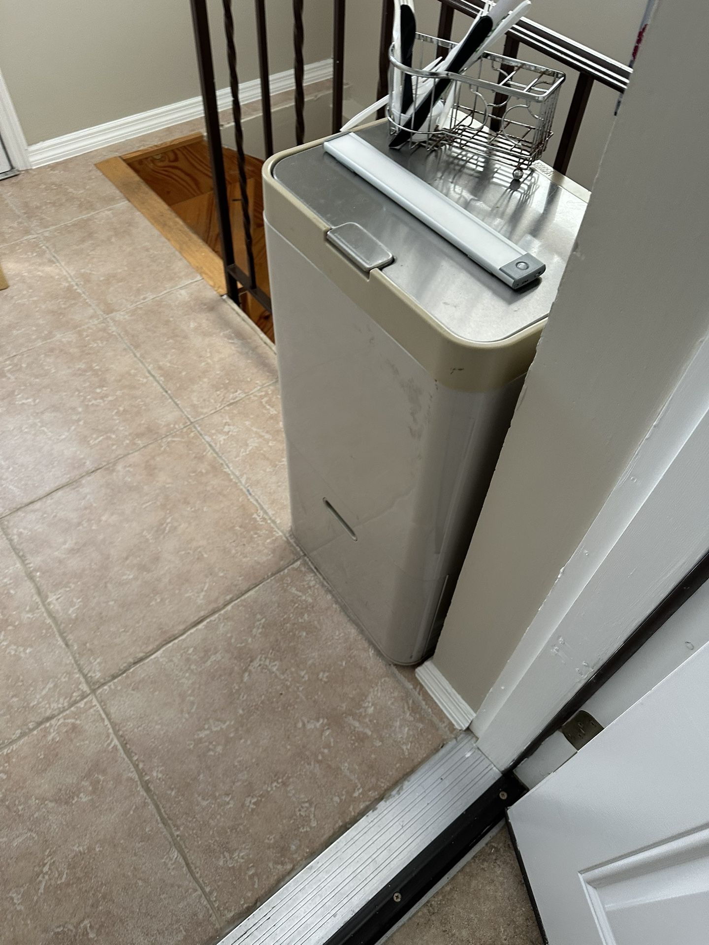 Kitchen Garbage pails two separate separately