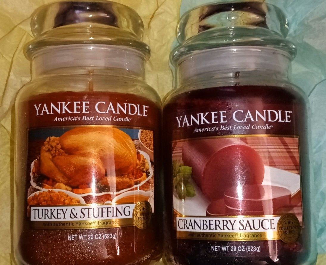 Yankee Candle Turkey And Stuffing And Cranberry Sauce