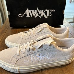 Awake NY x Converse One Star Pro - Size 11.5 - Egret Suede - Brand New in Box (DS)