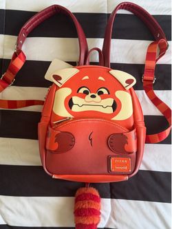 Disney Turning Red May Ling Panda Pixar mini backpack