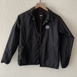 Vans Boys Or Girls Size Medium Black Jacket 