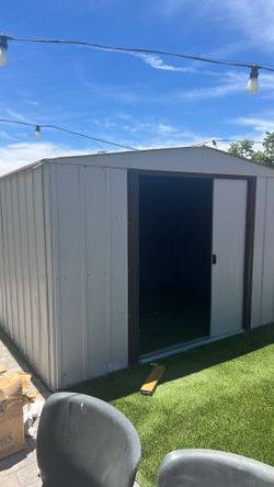 Metal shed