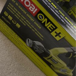 Ryobi One 18v 18-Gauge Offset Shear