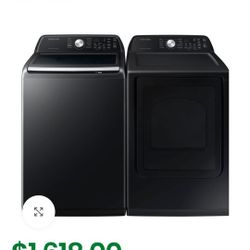 Smart Samsung Top Loader Washer And Dryer