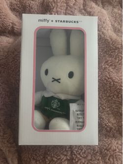 Miffy plush Starbucks