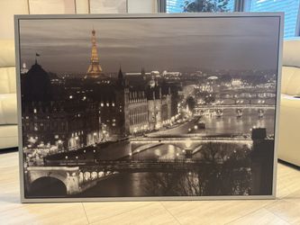 IKEA Paris, Eiffel Tower at Night Wall Art