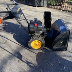 Yard Machines Snow Blower