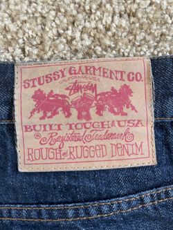 Stussy Rough & Rugged Denim 36 Waist for Sale in Stanton, CA - OfferUp