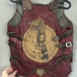 Steampunk Vest 100% Leather