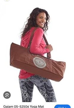 Gaiam Brown Yoga Bag