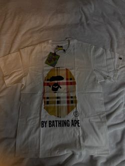 White bape shirt brand new size L