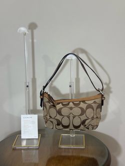 Vintage Brown Coach Shoulder Bag