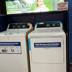 GE Commercial Quality Gas Washer And Dryer 